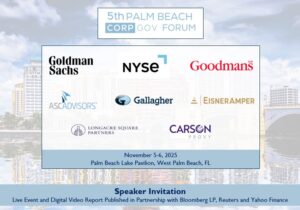 New Speakers Announced: 5th Palm Beach CorpGov Forum | Preview Panelists & Topics