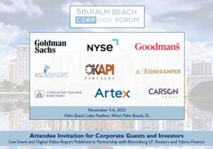 Preliminary Agenda: 5th Palm Beach CorpGov Forum Nov 5-6