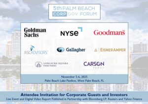 Preliminary Agenda: 5th Palm Beach CorpGov Forum Nov 5-6
